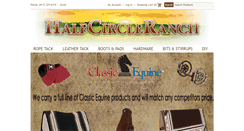 Desktop Screenshot of halfcircleranch.com